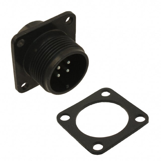 C90-3102R14S-2P CONN RCPT MALE 4P SOLDER CUP