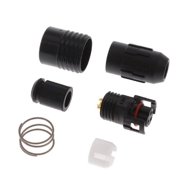 HR30-6P-3S(31) CONN PLUG FMALE 3P GOLD SLDR CUP