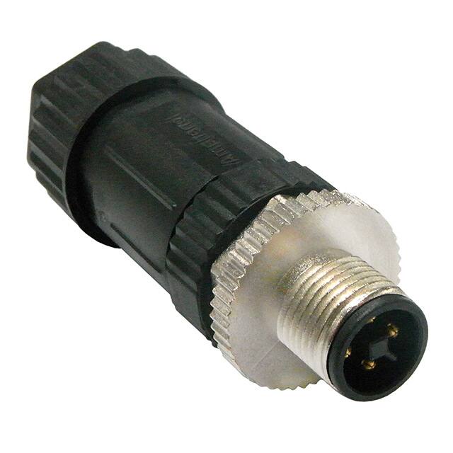 M12T-04BMMB-SL7002 CONN PLUG MALE 4POS GOLD SCREW