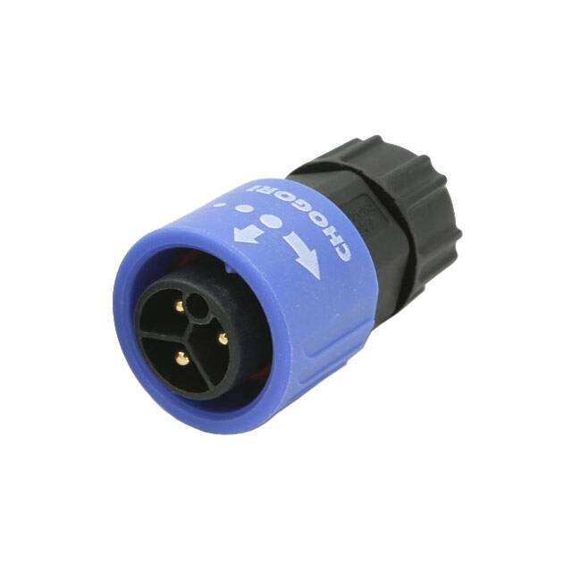 23003131-02 CONN PLUG MALE 3POS SOLDER CUP