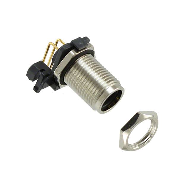 43-01205 CONN RCPT MALE 4POS GOLD SOLDER