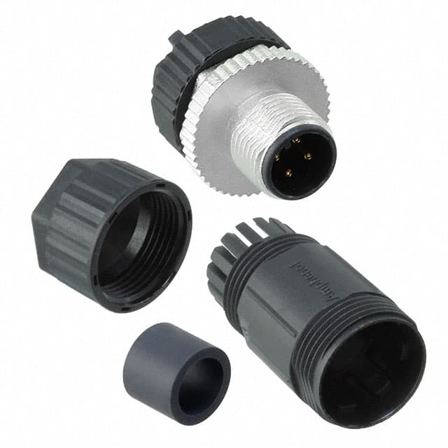 M12A-04BMMB-SL7001 CONN PLUG MALE 4POS GOLD SCREW