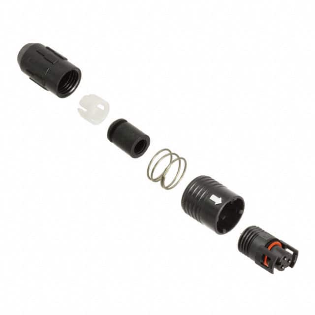 HR30-6PA-3S(71) CONN PLUG FMALE 3P GOLD SLDR CUP