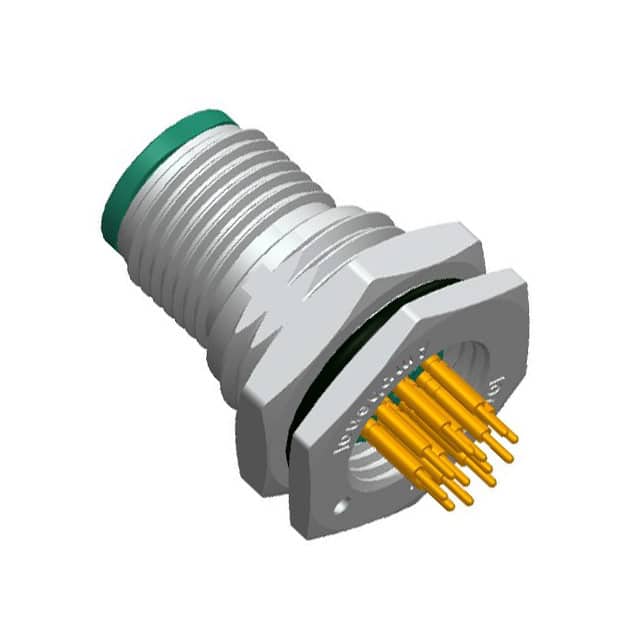 M12A-12PMMP-SF8001 CONN PLUG MALE 12POS GOLD SOLDER