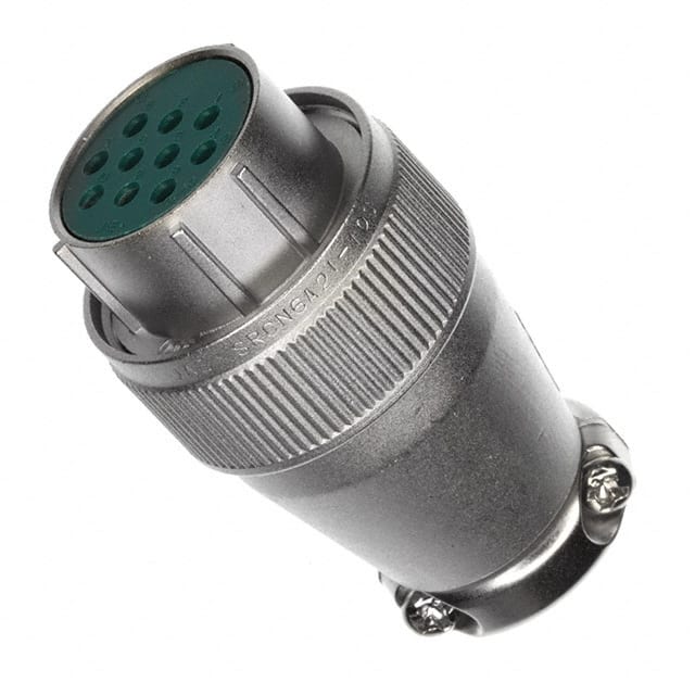 SRCN6A21-10S CONN PLUG FMALE 10P SOLDER CUP