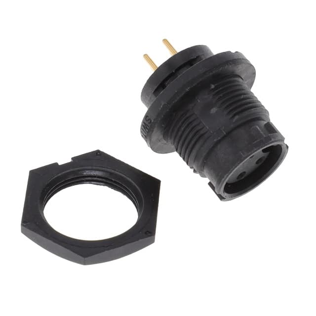 EN3P4FPX CONN RCPT FMALE 4POS GOLD SOLDER