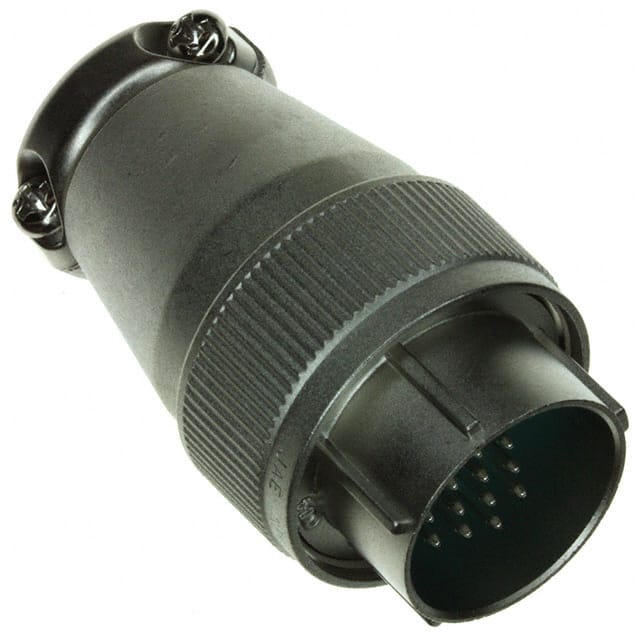 SRCN6A21-16P CONN PLUG MALE 16P SOLDER CUP