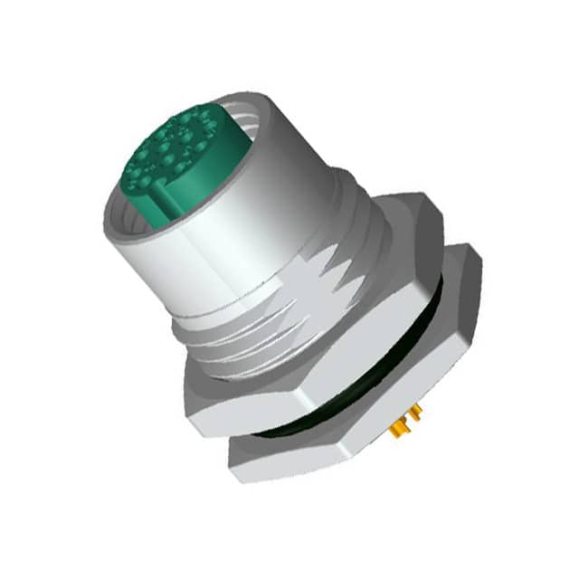 M12A-12PFFS-SF8001 CONN RCPT FMALE 12P SOLDER CUP