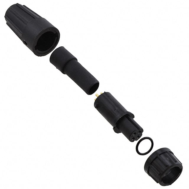 16882-4SG-522 CONN PLUG FMALE 4P GOLD SLDR CUP
