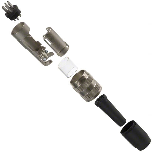 T3475001U CONN PLUG MALE 7P SILV SLDR CUP