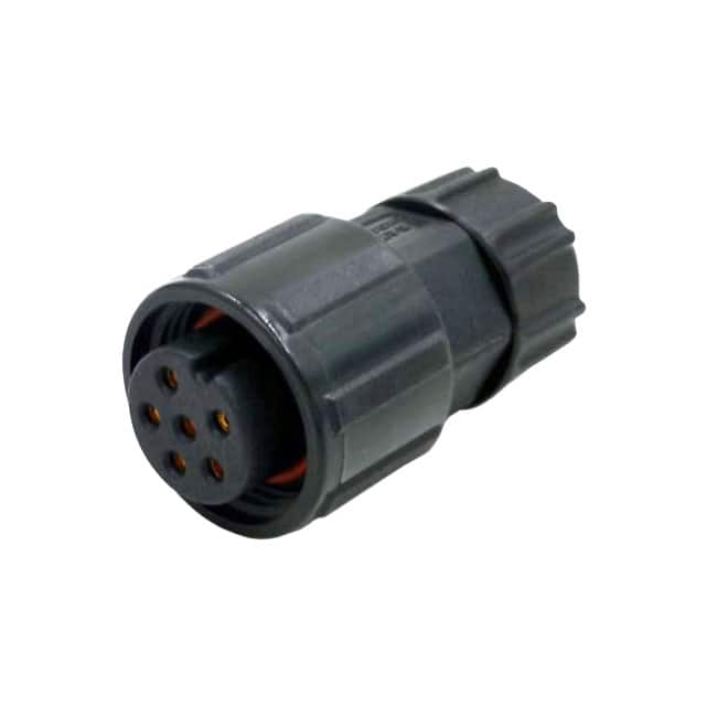 23006211-02 CONN PLUG FMALE 6POS SOLDER CUP