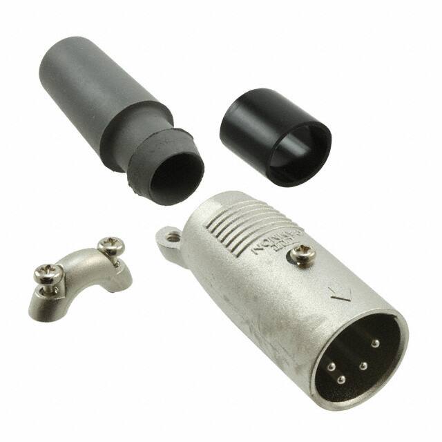 XLR412C CONN PLUG MALE XLR 4P SOLDER
