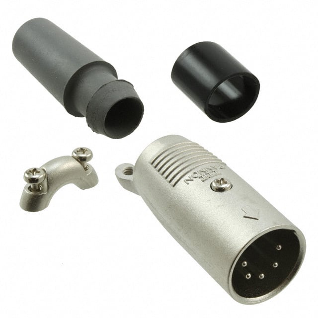 XLR512C CONN PLUG MALE XLR 5P SOLDER