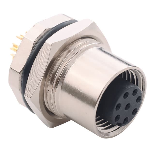 859-008-203R004 CONN PLUG FMALE 8P GOLD SLDR CUP