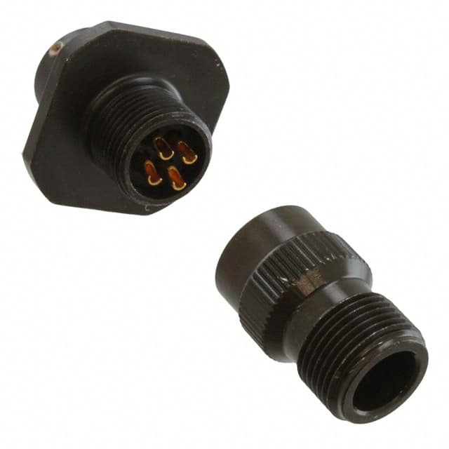 PT01A-8-4S CONN RCPT FMALE 4P GOLD SLDR CUP