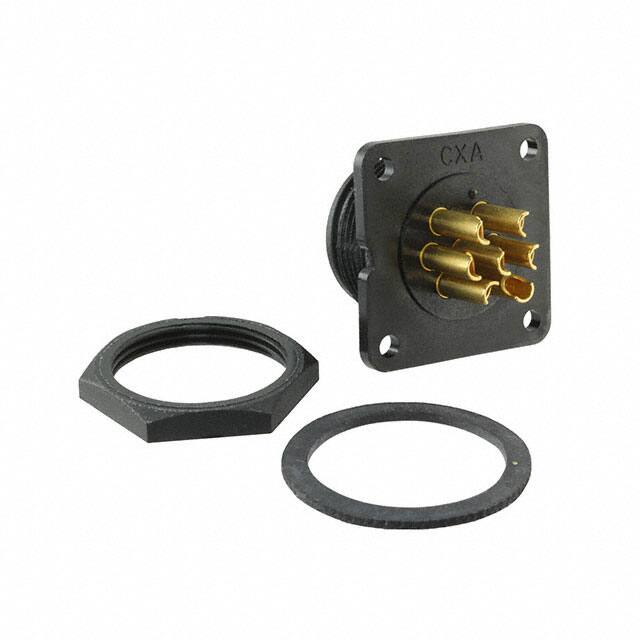 14182-7SG-300 CONN RCPT FMALE 7P GOLD SLDR CUP