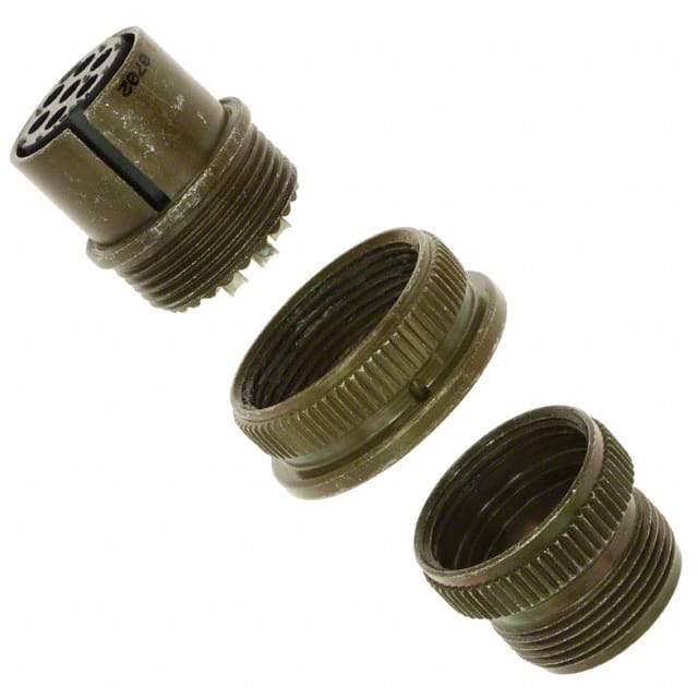 MS3106A-16S-1S CONN PLUG FMALE 7P SILV SLDR CUP