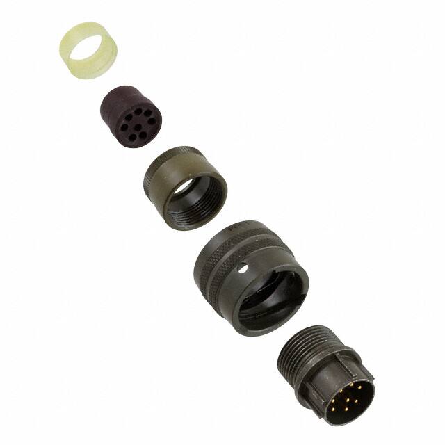 PT06E-12-8P CONN PLUG MALE 8P GOLD SLDR CUP