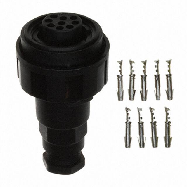 PX0728/S CONN PLUG FMALE 9POS TIN CRIMP