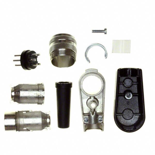 T3360005U CONN PLUG MALE 5P SILV SLDR CUP