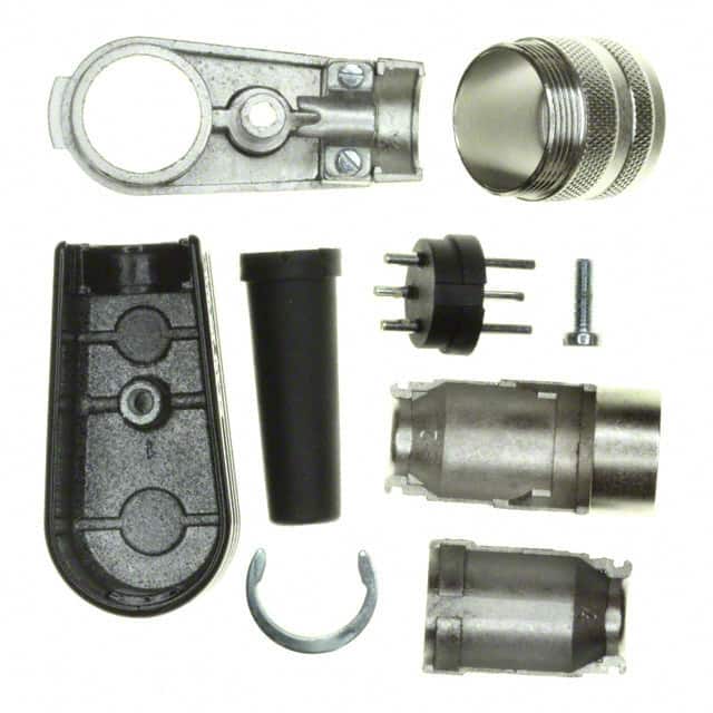 T3260005U CONN PLUG MALE 3P SILV SLDR CUP