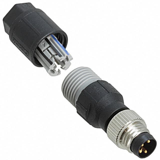1441037 CONN PLUG MALE 4POS GOLD IDC