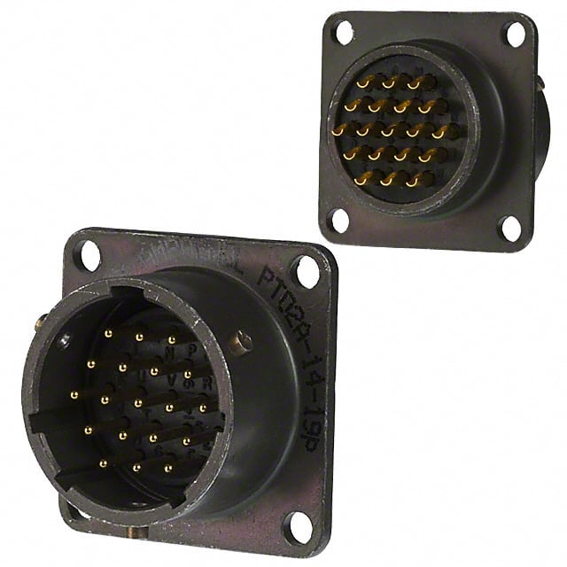 PT02A-14-19P CONN RCPT MALE 19P GOLD SLDR CUP