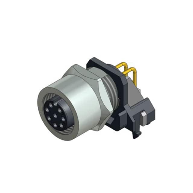43-02638 CONN PLUG FMALE 8POS GOLD SOLDER