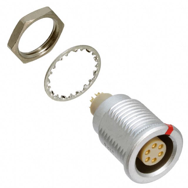 JBXER1G06FSSDSR CONN RCPT FMALE 6P GOLD SLDR CUP