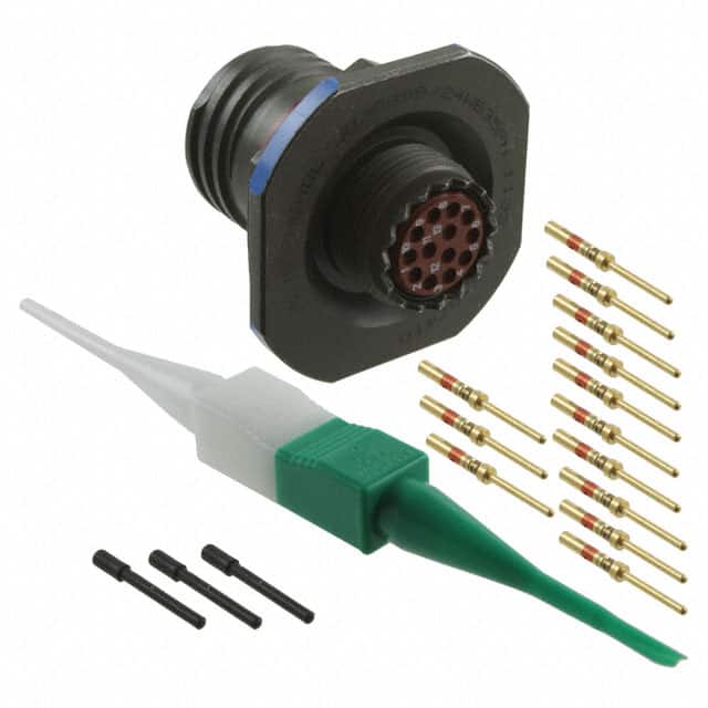 D38999/24WB35PN CONN RCPT MALE 13POS GOLD CRIMP