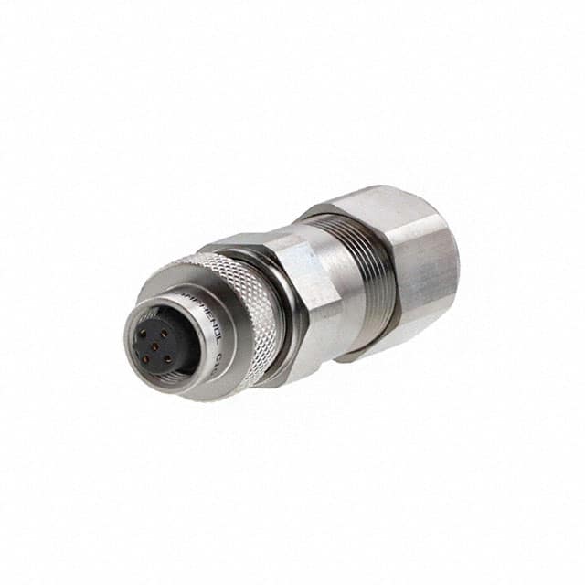 HDM12PF05B1STM CONN PLUG FMALE 5P GOLD SLDR CUP
