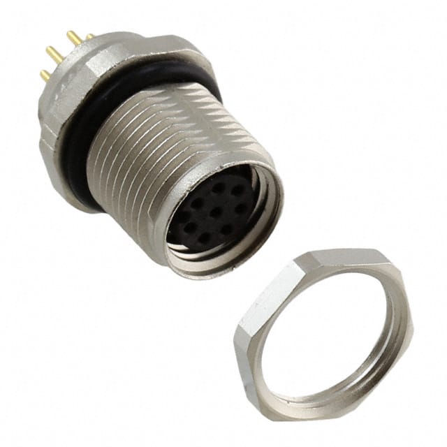 1424237 CONN RCPT FMALE 8POS GOLD SOLDER
