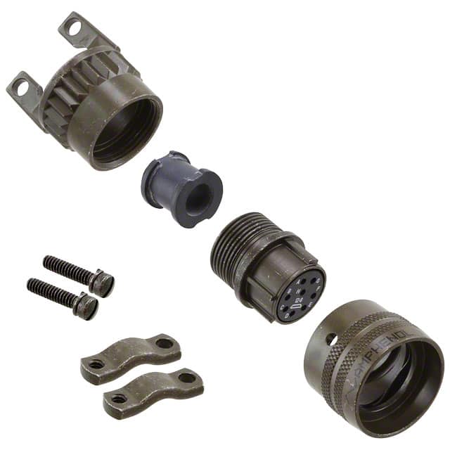 PT06A-12-8S(SR) CONN PLUG FMALE 8P GOLD SLDR CUP