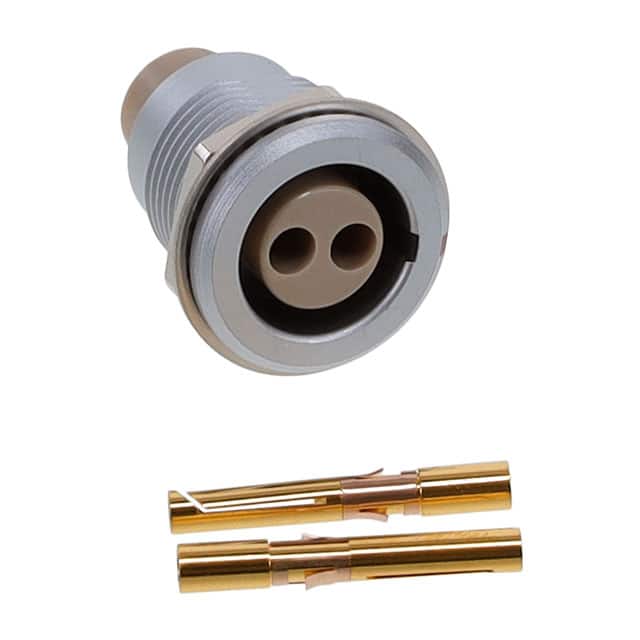 EGG.2B.302.CYM CONN RCPT FMALE 2POS GOLD CRIMP