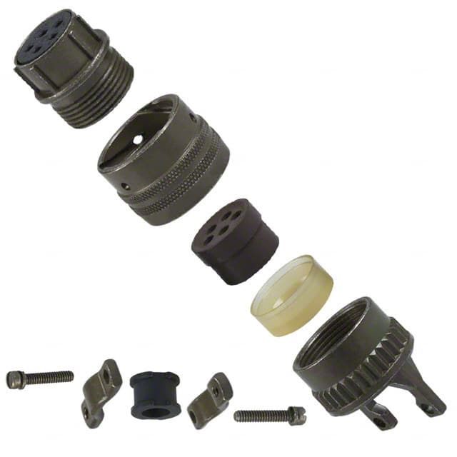PT06E-14-5S(470) CONN PLUG FMALE 5P GOLD SLDR CUP