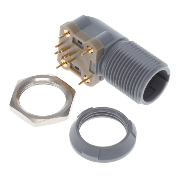 PXG.M0.8GG.NG CONN RCPT FMALE 8POS GOLD SOLDER