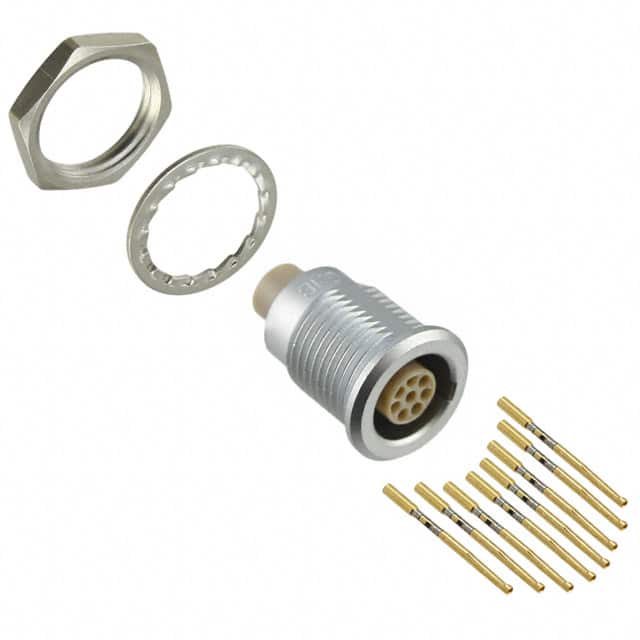EGG.1B.308.CYM CONN RCPT FMALE 8POS GOLD CRIMP