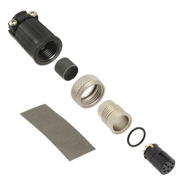 SF6282-8SG-520 CONN PLUG FMALE 8P GOLD SLDR CUP
