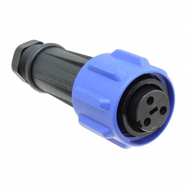 PX0911/03/S/02 CONN PLUG FMALE 3P NICKEL SCREW