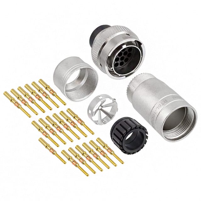 RT061619PNH-K CONN PLUG MALE 19POS GOLD CRIMP