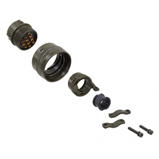 PT06A-16-8S(SR) CONN PLUG FMALE 8P GOLD SLDR CUP