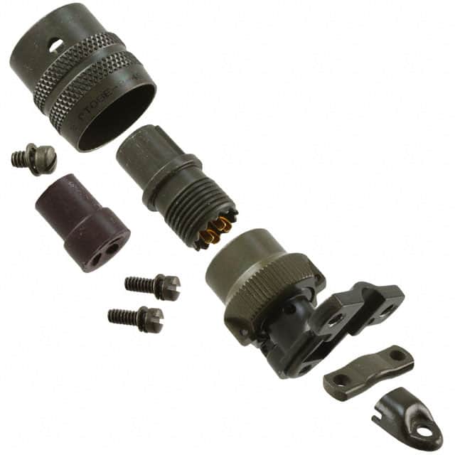 PT08E-8-4S(SR) CONN PLUG FMALE 4P GOLD SLDR CUP