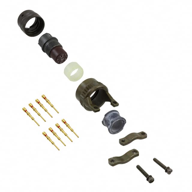 PT06SE-12-8P(SR) CONN PLUG MALE 8POS GOLD CRIMP