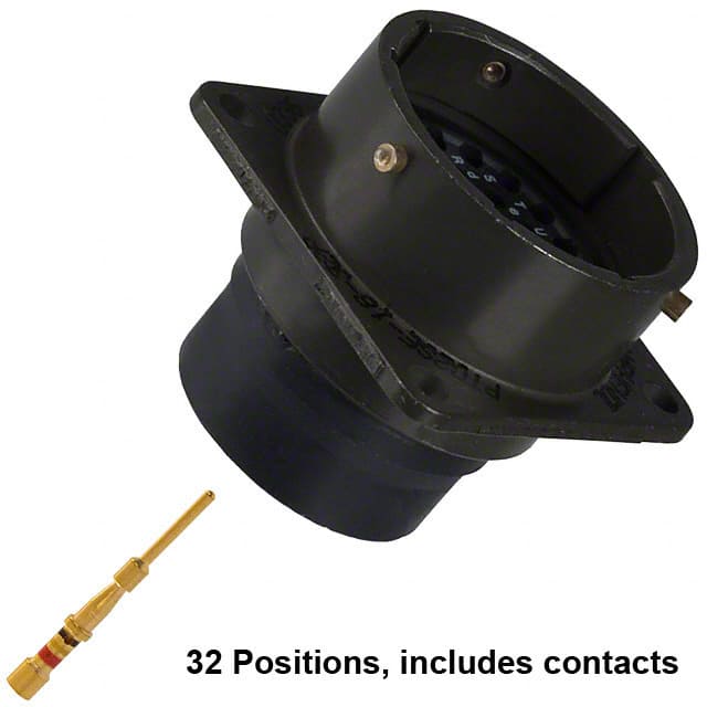 PT02SE-18-32P(025) CONN RCPT MALE 32POS GOLD CRIMP