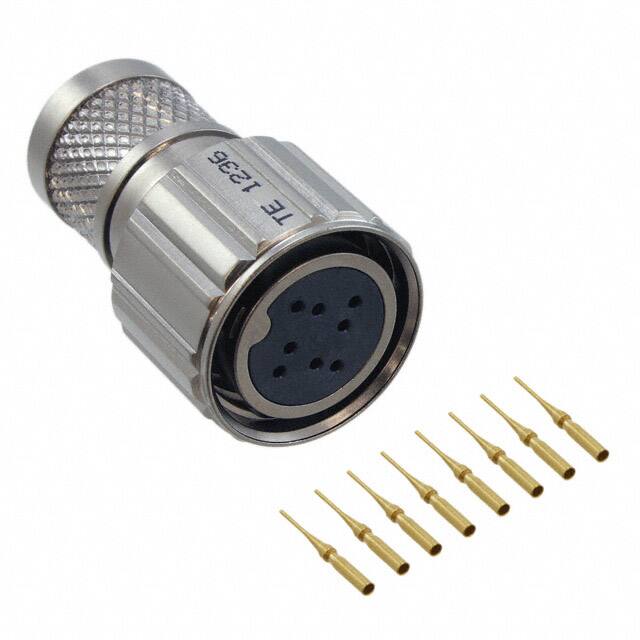 2102353-3 CONN PLUG FMALE 8POS GOLD CRIMP