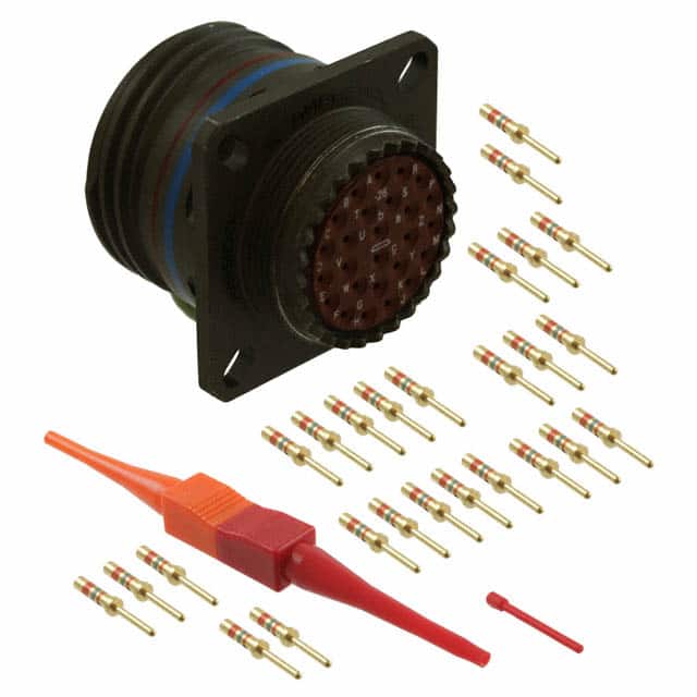 D38999/20WE26PN CONN RCPT MALE 26POS GOLD CRIMP
