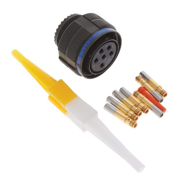 D38999/26WE6SN CONN PLUG FMALE 6POS GOLD CRIMP