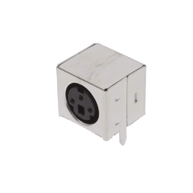 MDJ-003-FS CONN JACK FMALE MINI DIN 3P SLDR