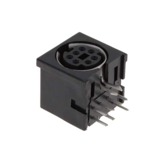 KMDGX-7S-N CONN RCPT FMALE MINI DIN 7P SLDR