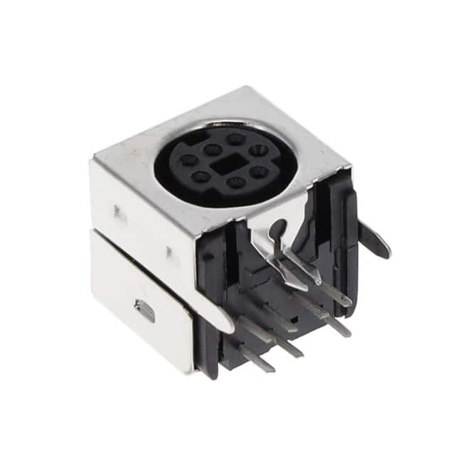 KMDGX-7S-BS CONN RCPT FMALE MINI DIN 7P SLDR
